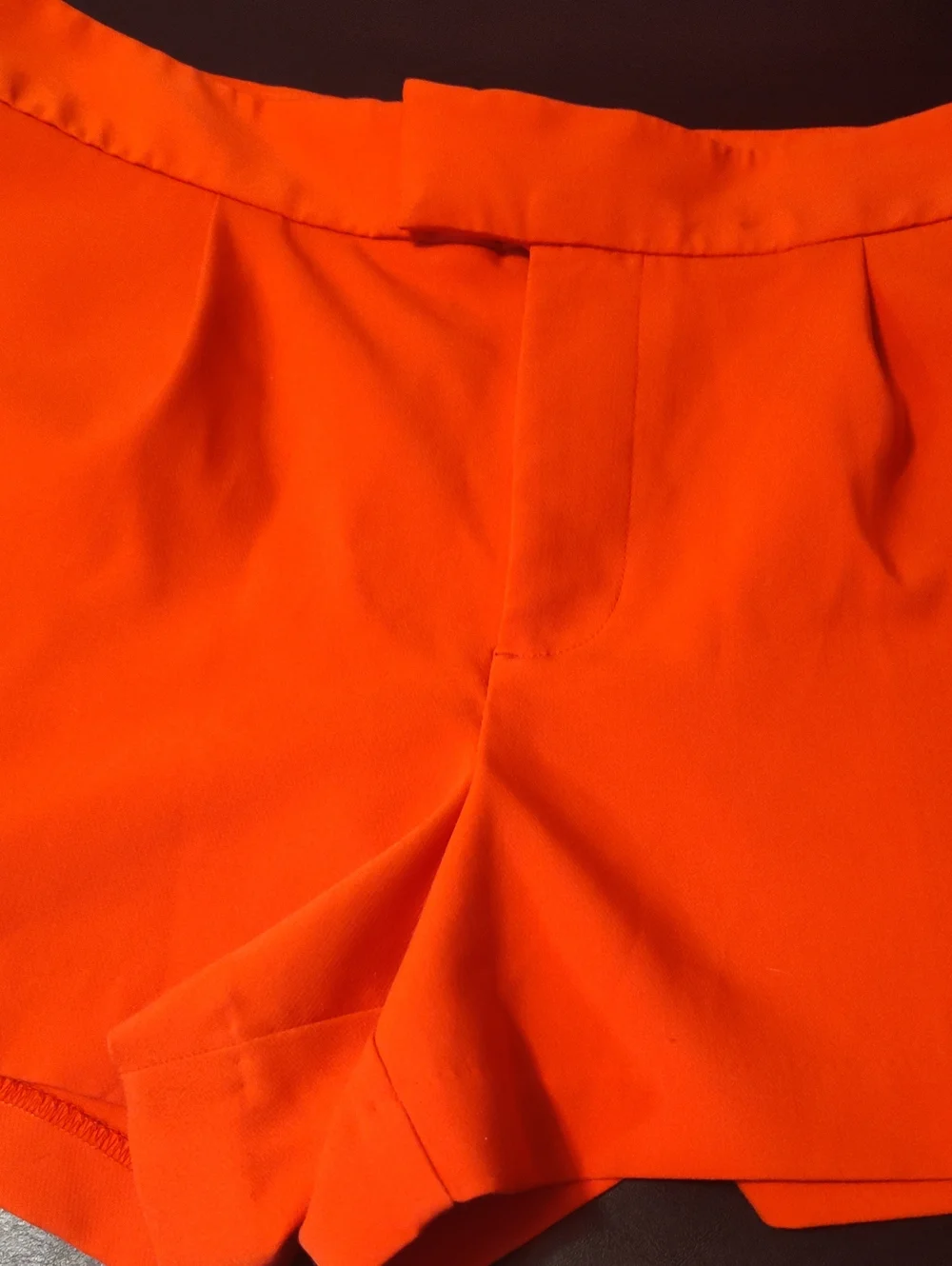 A New Day Bright Red Women's Tailored Shorts